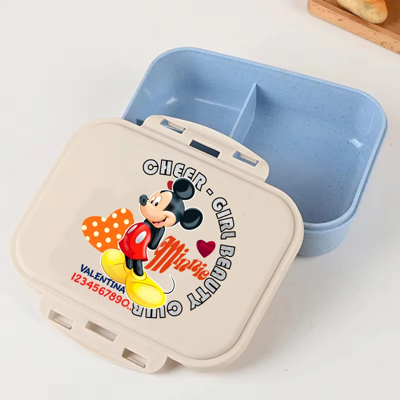 Food Storage Containers - Mickey Mouse Disney Cartoon Blaue Lunchbox
