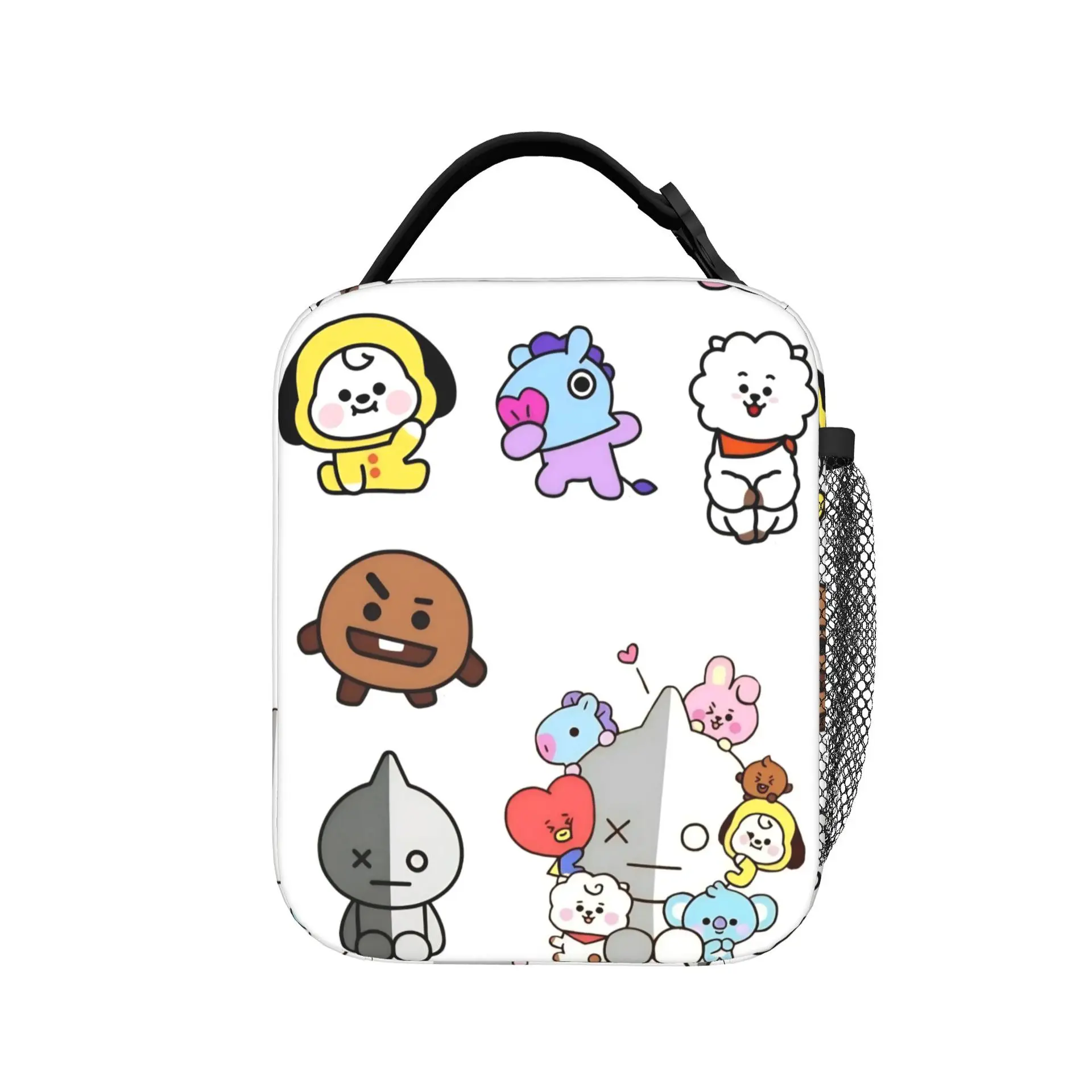 BT21 Cartoon Isolierte Lunchta – Food Storage Bag Bewertung und Preis