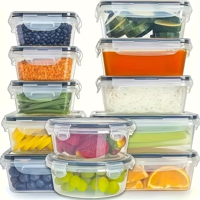 4-teiliges Set Transparente Le – Food Storage Meals Bewertung und Preis