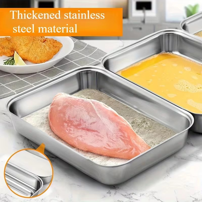 Dreiteiliges Edelstahl-Lebensm – Food Storage Meals Bewertung und Preis