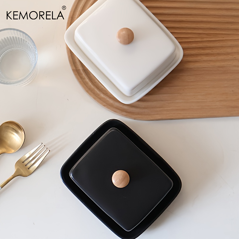 Keramik-Butterdose mit Deckel, – Food Storage Oven Safe Bewertung und Preis