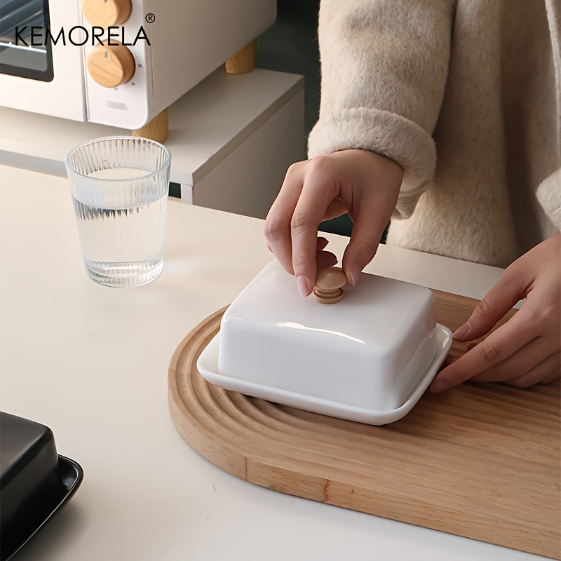 Keramik-Butterdose mit Deckel, – Food Storage Oven Safe Bewertung und Preis